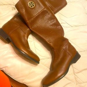 Tory Burch boots . Worn 3 times
